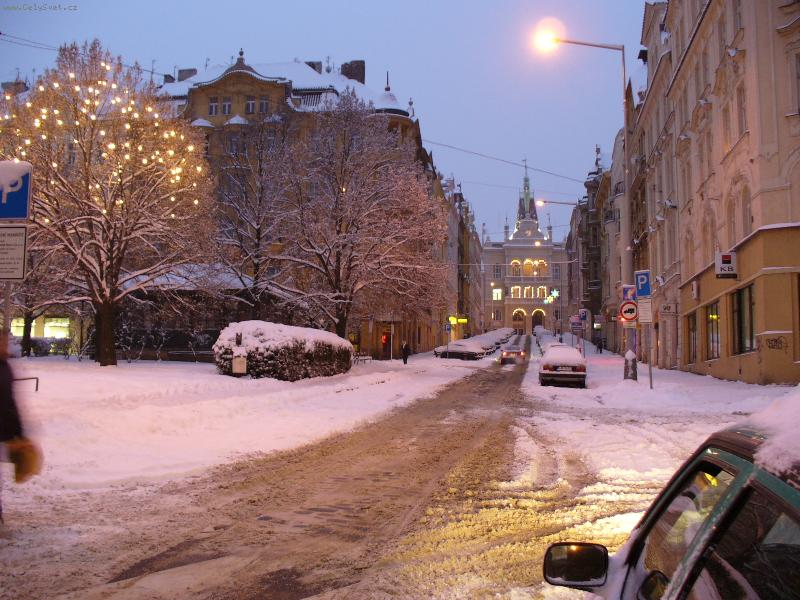Foto: Zimní Nusle-I zima má své kouzlo