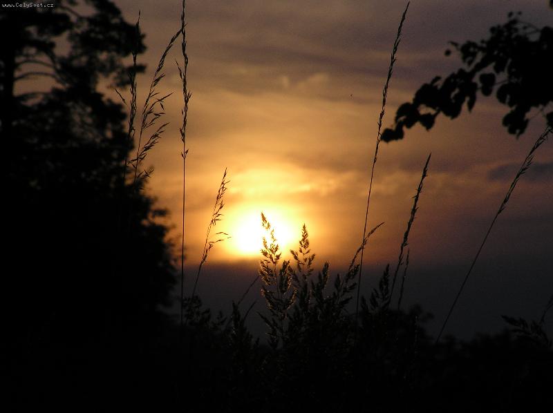 Foto: západ slunce