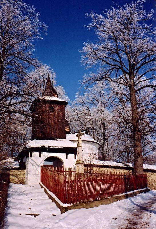 Foto: Rotunda sv.Kateřiny-v zimním převleku