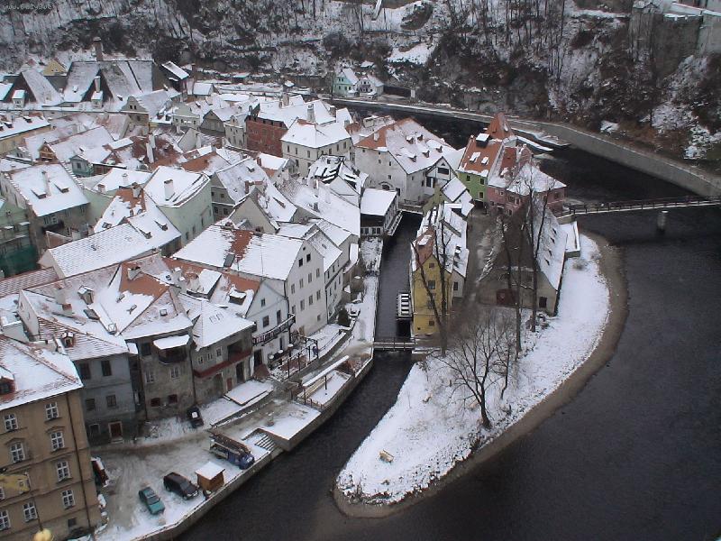 Foto: Zimní Český Krumlov