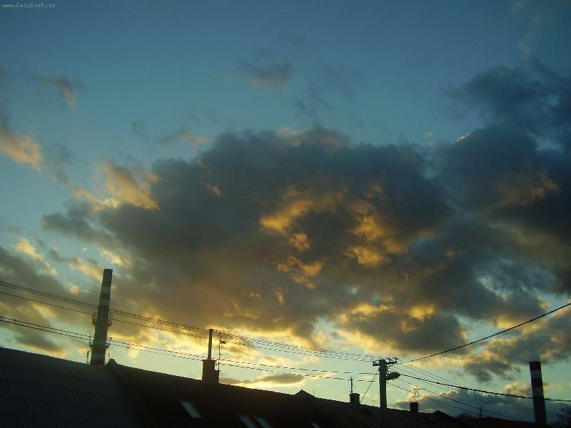 Foto: Mraky nad Bystřicí