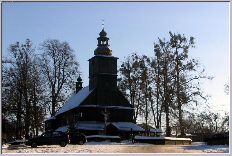 Foto: Kostelík v Sedlištích-Nádherný dřevěný kostelík v Sedlištích u Frýdku