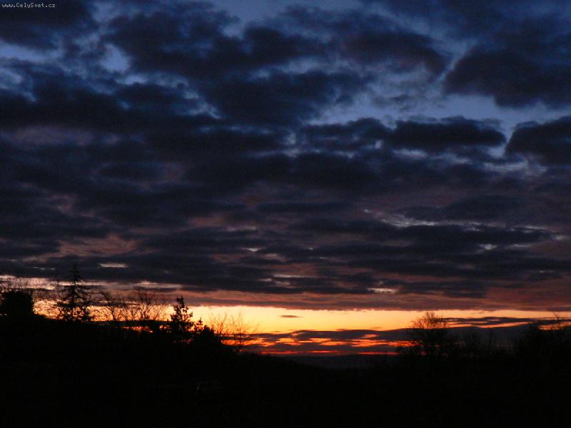 Foto: Zimní východ slunce...