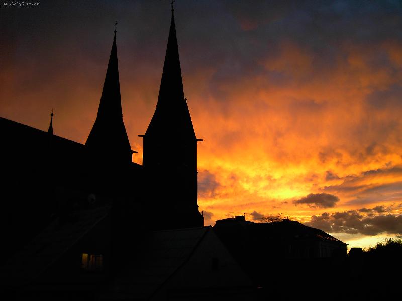 Foto: západ slunce