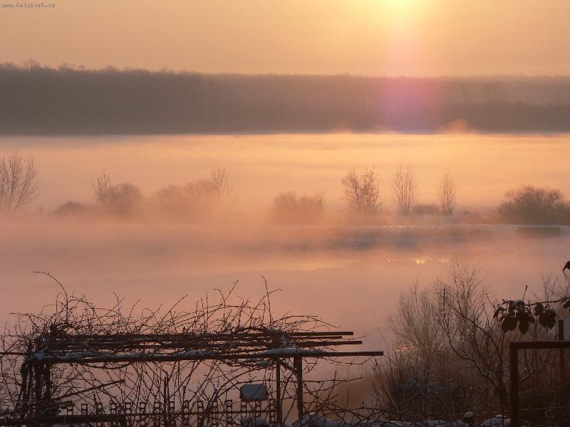 Foto: Mlha-po ránu máme úasný výhled