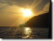 Západ slunce v Chorvatsku