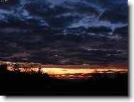 Zimní východ slunce...