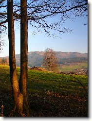 Podzimní pohled na hory